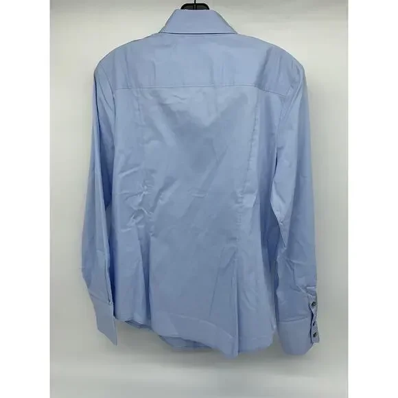 Calvin Klein Women’s Long Sleeve Button-Up Dress Shirt (Size L) - Picture 4 of 4